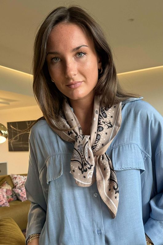 Sloane Star Classic Bandana Mocha 